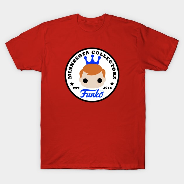 Mn Funko Collectors Badge T-Shirt by NerdinOut Con 